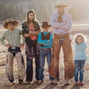 The children of Bingham Beef in North Powder, Oregon