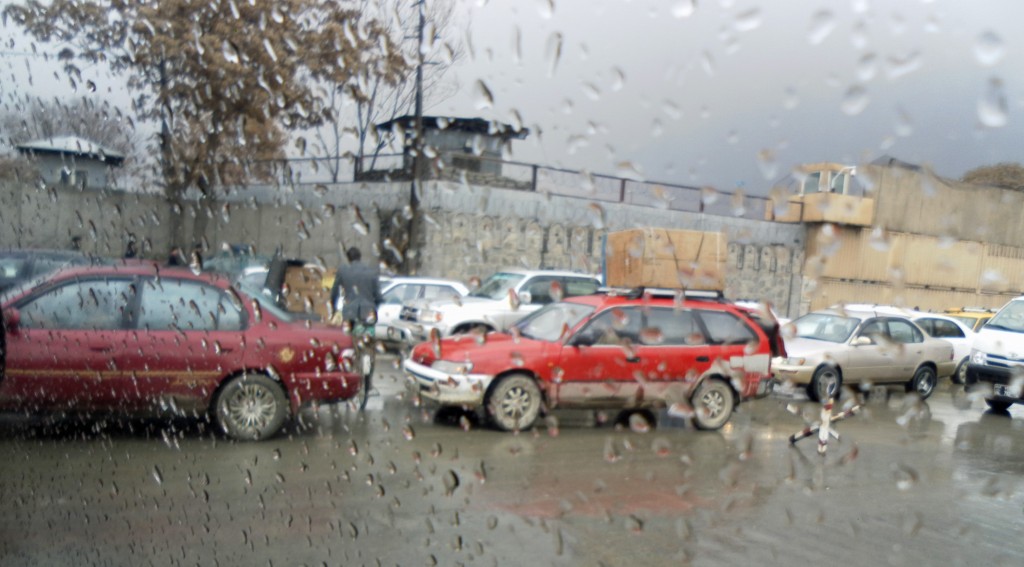 Traffic in Kabul