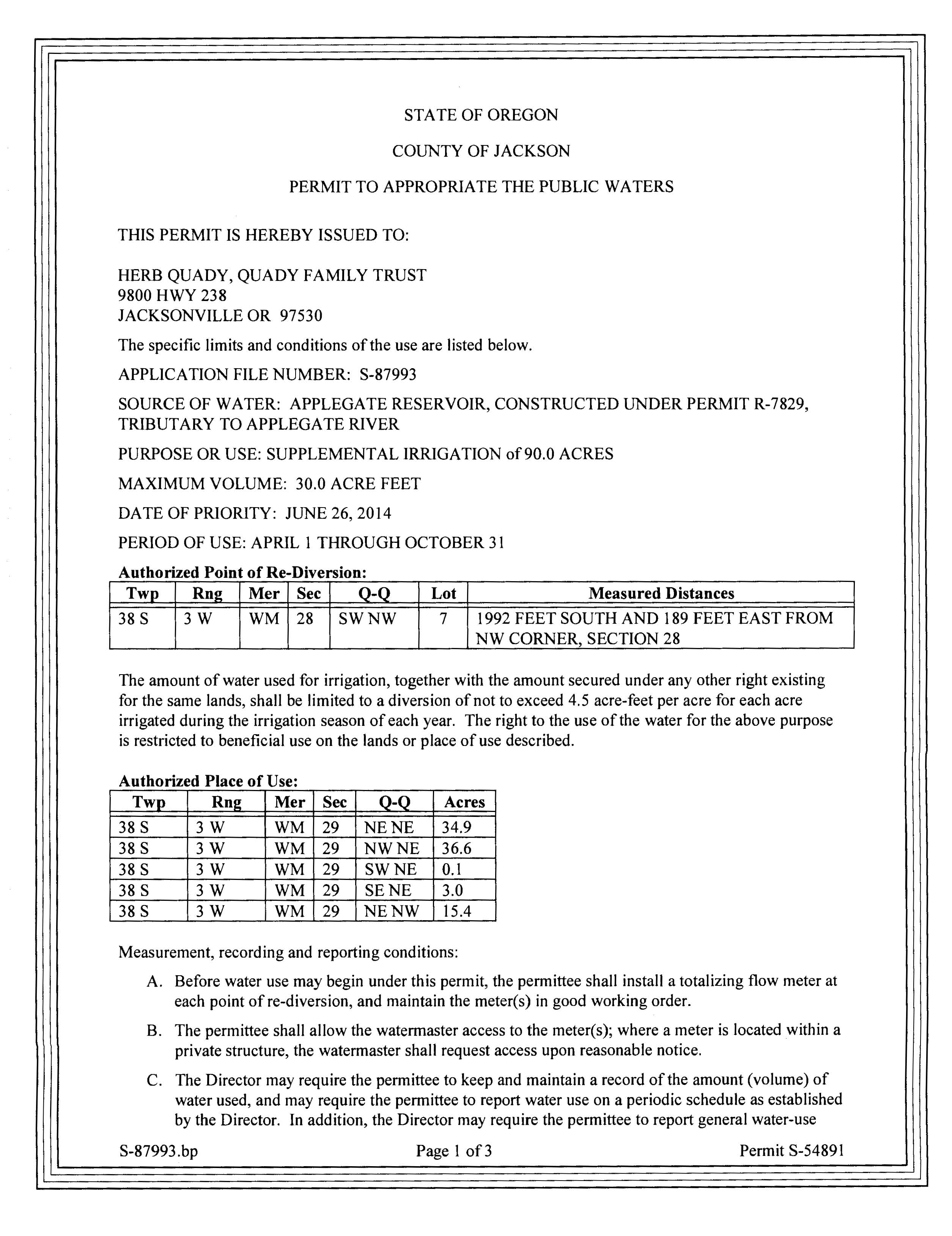 Permit first page - Schroeder Law Offices, PC